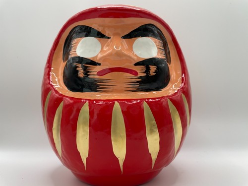 Bambola daruma rossa - daruma,