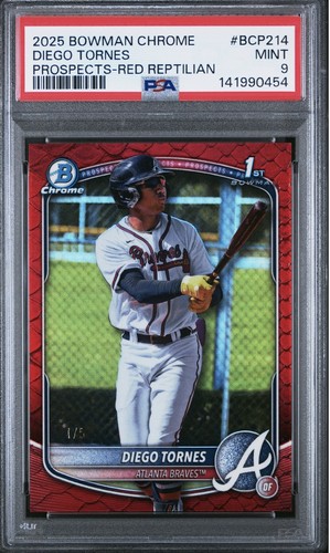 2025 bowman cromo diego - 1°,