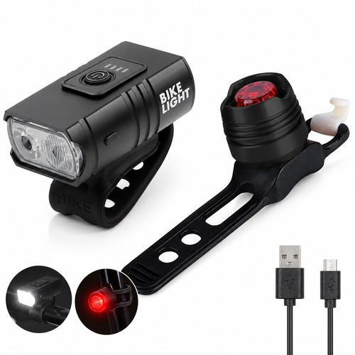 Kit luci bici led anteriore - kit,
