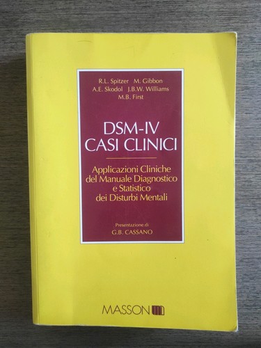 Dsm casi - dsm-iv,