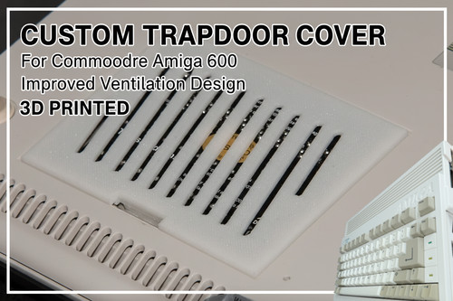 Amiga 600 custom trapdoor - amiga,