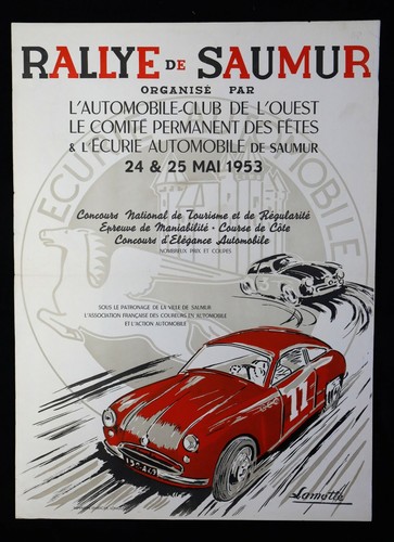 Rally saumur manifesto 1953 - rally,