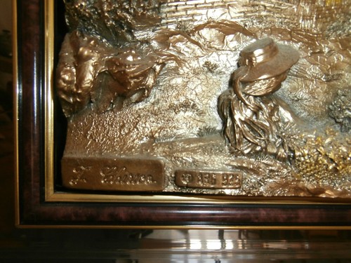 Coppia quadri con rilievo - coppia,