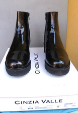 Stivaletto donna vernice nero