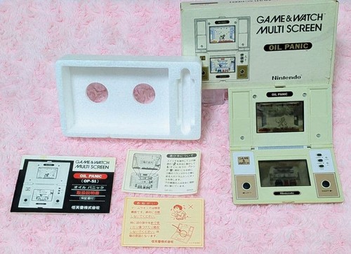 Nintendo game watch oil - &,