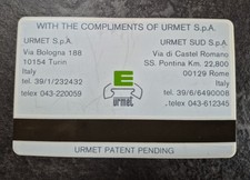 SCHEDA TELEFONICA RARA - PROVA