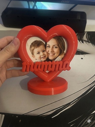 Portafoto cuore mamma - cuore,