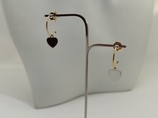 ORECCHINI A CERCHIO CON CUORE