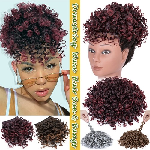 Afro kinky chignon capelli - afro,