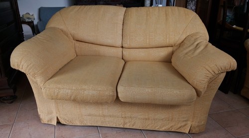 Divano cotone damascato 2 - damascato,