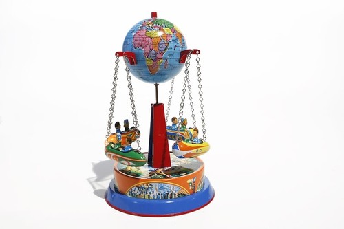 Giocattolo latta globus - *,