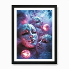 Maschera Veneziana 20 Stampa