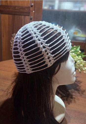 Cappello bianco rete - cappello,