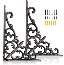 Staffe decorative per mensole