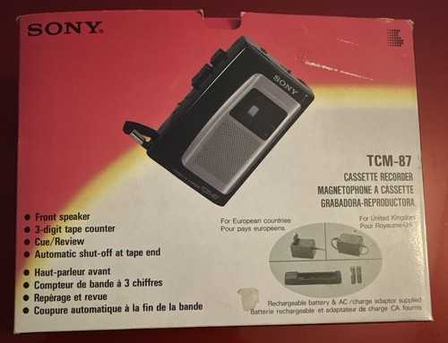 Sony tcm registratore - registratore, a