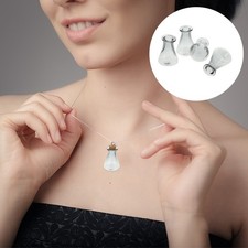  Petit Bouteille En Verre Ornements Suspendus Souhaignant Les Bouteilles