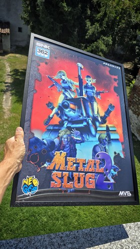 Metal slug poster - slug, 2