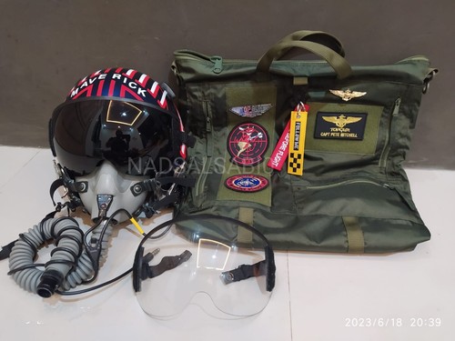 Casco originale hgu top gun - hgu-55,