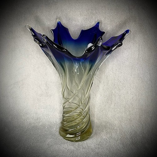Vaso vortice soffiato mano - vaso,