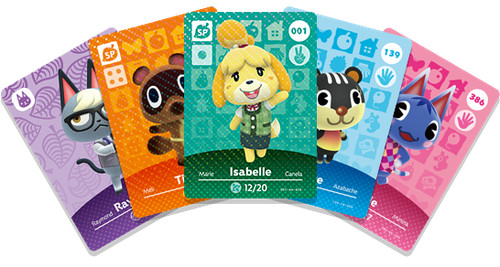 Carte amiibo animal crossing - amiibo,