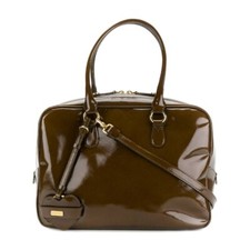 Moschino Borsa a mano Vintage Tela  Col.  Marrone