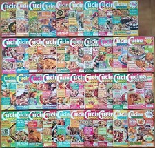 Riviste Cucina moderna. 1996-1997-1998-1999-2000-2001. Rare. Mondadori. A colori
