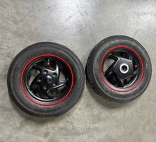 CERCHI COPPIA PIAGGIO ZIP SP MK1 1998 GOMMATI MITAS PRIMA SERIE