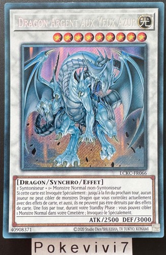 Carte dragon argent - dragon,
