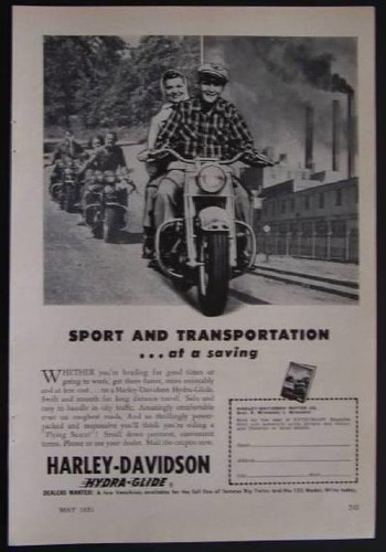 1951 harley davidson - 1951,