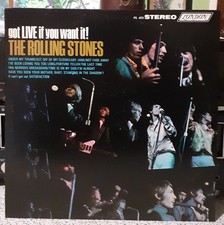 The Rolling Stones Got Live If You Want It LP US vinyl NM
