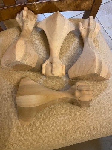 Gambe per tavolo legno - tavolo, in