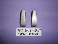 2x CERNIERE INFERIORI  TRAVERSA SOSTEGNO + VANO MOTORE FIAT 600 850 900 PULMINO 