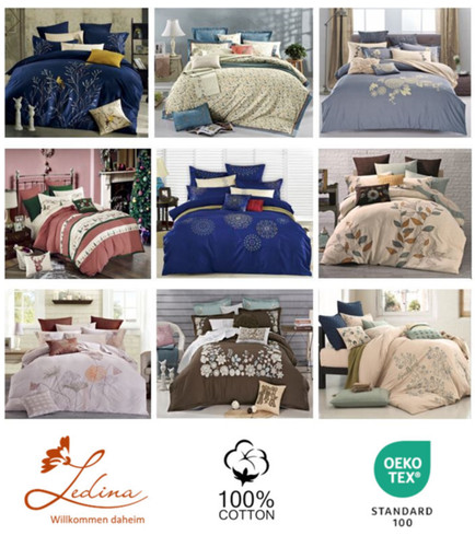 Set lenzuola letto 100 - set,