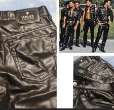TROUSERS  man 90's VERSACE Jeans Couture made in Italy TG 32- 44 circa S/M