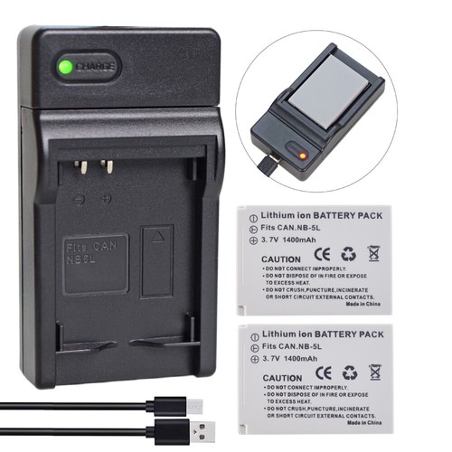 Batteria caricabatterie - 2x,
