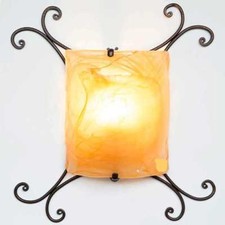 Applique da parete in ferro