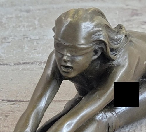 Bronzo erotica scultura - scultura, nude