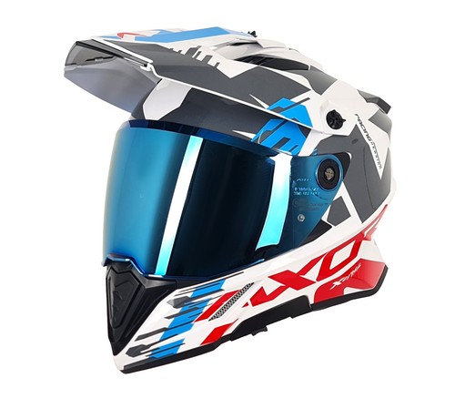 Casco moto avventura - casco,