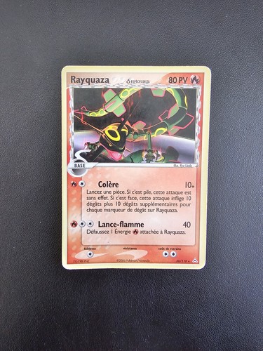 Carte pokémon rayquaza 110 - rayquaza, 26/110