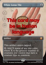 MTG WHITE LOTUS TILE 330 FOL