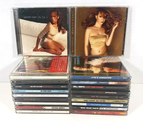 Lot assorted cds pop r - 20,