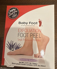 BABY FOOT Peeling Esfoliante Originale - Callus 2,4 Fl Oz (1 PAIO) Nuovo con scatola