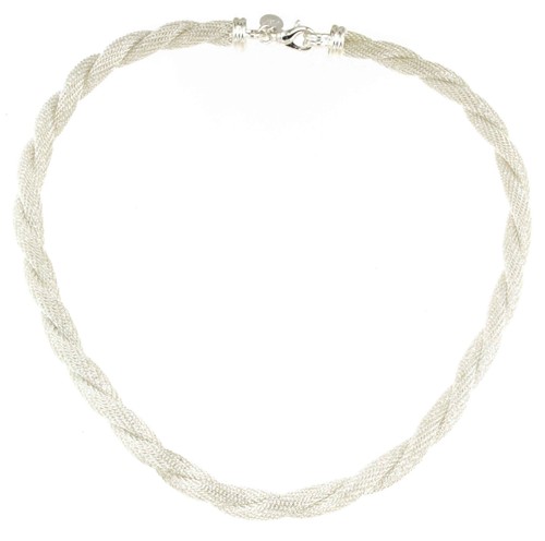 Collana catena treccia