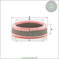 C2443 Filtro aria Mann-Filter