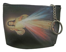 Borsellino astuccio porta rosario gioie oggetti portamonete DIVINA MISERICORDIA