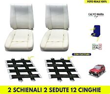 Sedili Fiat Panda Sisley Imbottiture con Cinghie Sedile Seduta Schienale Spugna