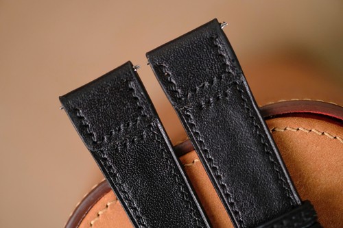 Cinturino orologio pelle nero