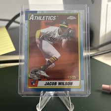 Jacob Wilson 2025 Topps Chrome