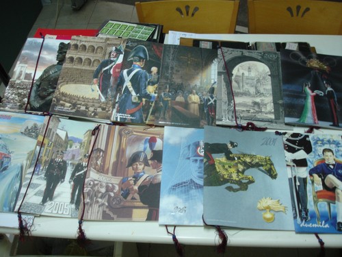 Lotto calendario storico arma - calendario,