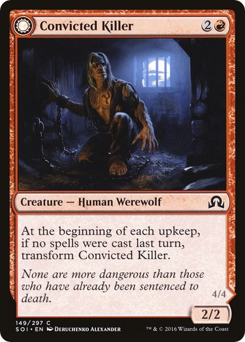 Convicted killer 149 foil - killer, #149